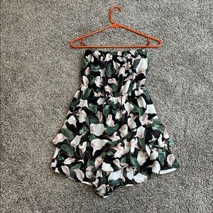 Express Black Floral Dress